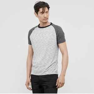 Kenneth Cole Men’s Colorblock Melange T-Shirt